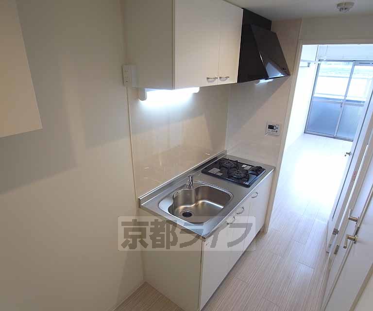 キッチン　２口ガスコンロ付いてます！