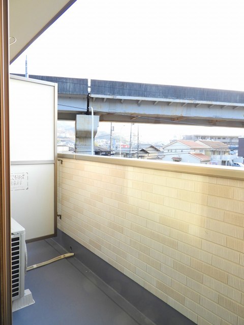 バルコニー　別号室の写真です。
