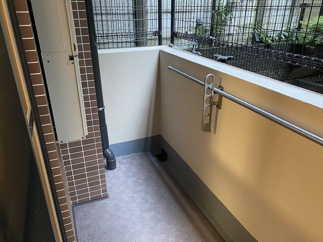 バルコニー　※別部屋の参考写真です。