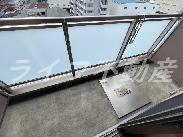 バルコニー　落ち着いた時間を過ごせるバルコニーです