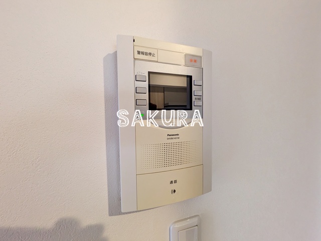 セキュリティ　安心のモニター付きインターホンです♪