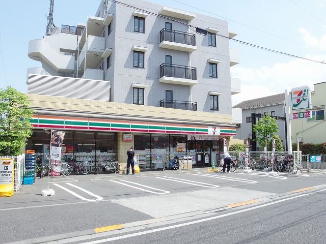 コンビニ　セブンイレブン昭島中神駅南口店（コンビニ）まで90m