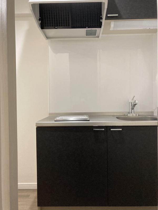 キッチン　コンパクトなキッチンで掃除もラクラク