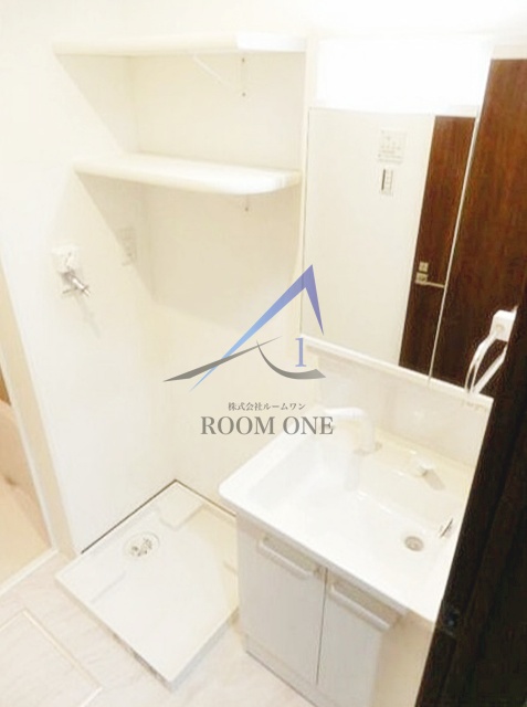 洗面設備　洗面台です。
