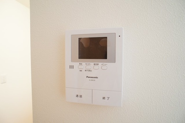 セキュリティ　急な来訪にも対応できるＴＶモニターホン！