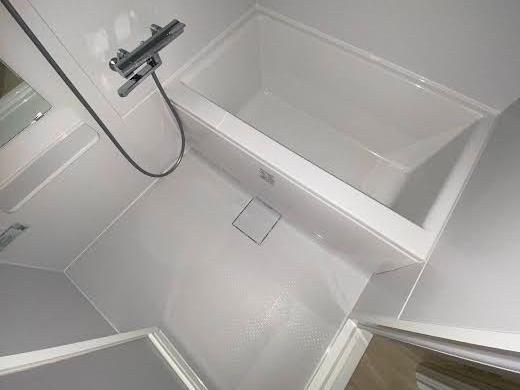 洗面設備　脱衣スペースもあります