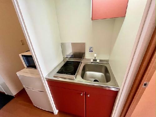 キッチン　設備・仕様は号室により異なる為、現状を優先いたします。