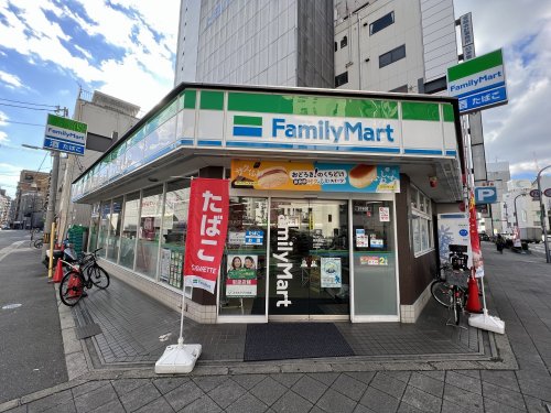 コンビニ　ファミリーマート恵美須西（コンビニ）まで330m