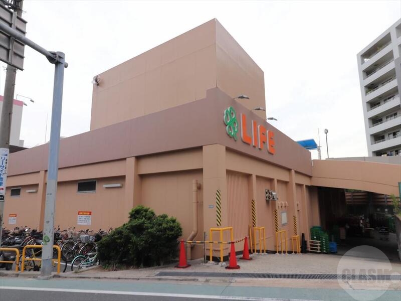 スーパー　ライフ豊津店（スーパー）まで63m