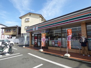 コンビニ　セブン－イレブン　合志須屋南店（コンビニ）まで385m