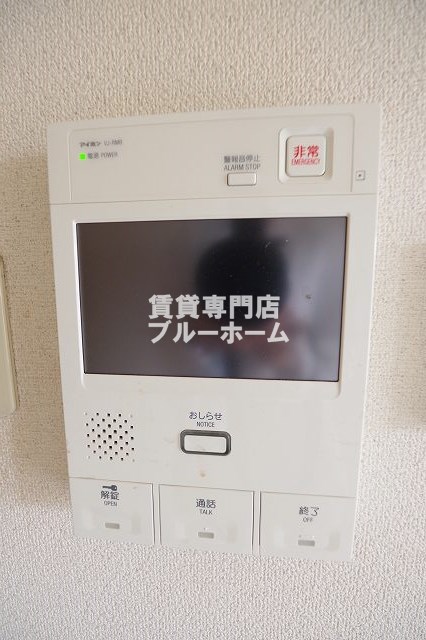 セキュリティ　安心のTVモニター付きインターホン！