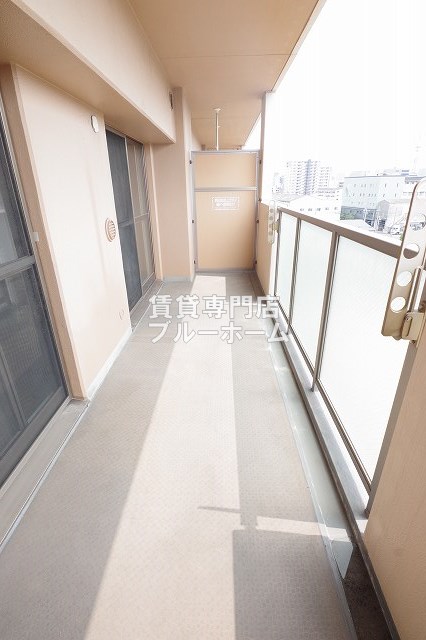 バルコニー　風通しの良いバルコニーです！