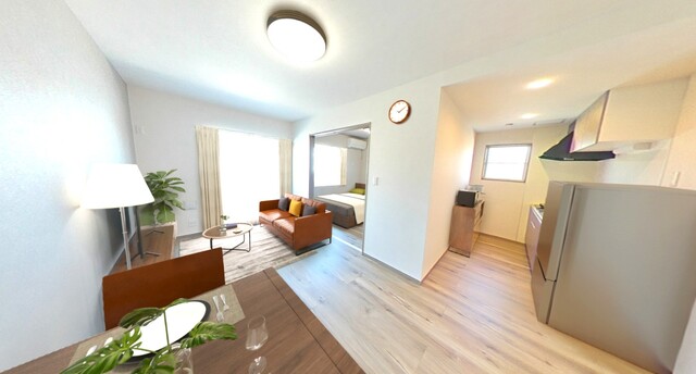 居室・リビング　家具はＣＧとなります。実際にはございません。