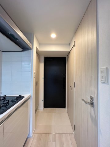 玄関　収納もある玄関です