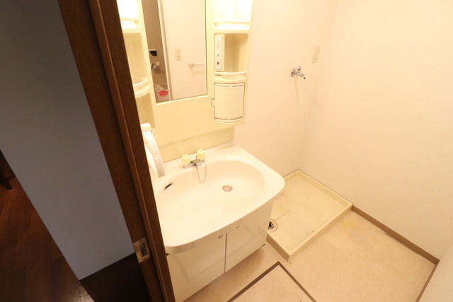 洗面設備　脱衣場