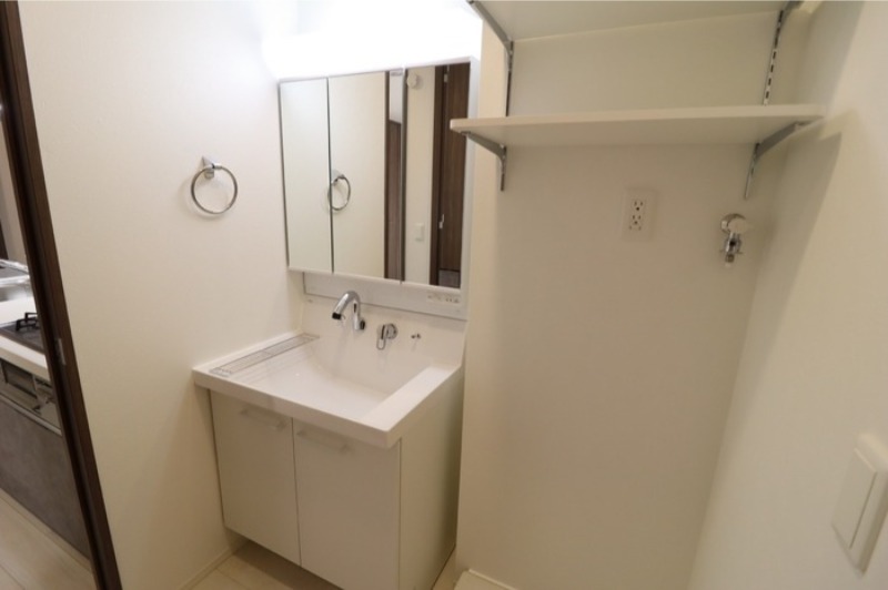 洗面設備　図面と現状に相違がある場合には現状を優先