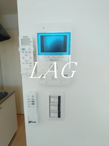 セキュリティ　モニター付きインターホンです。