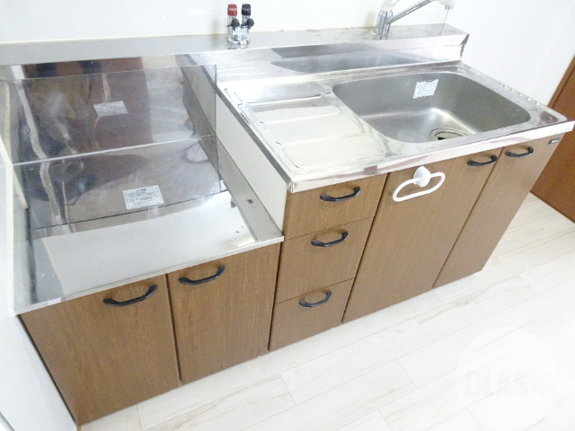 キッチン　ガスコンロ設置可♪