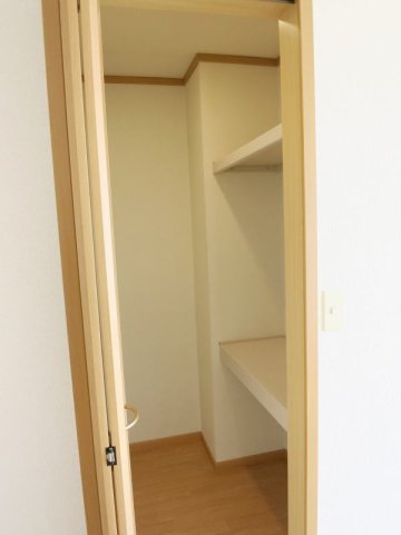 収納　収納のためのスペースです