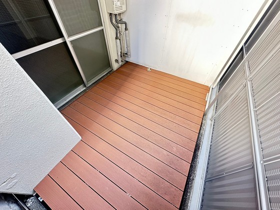 バルコニー　※他号室の写真です。