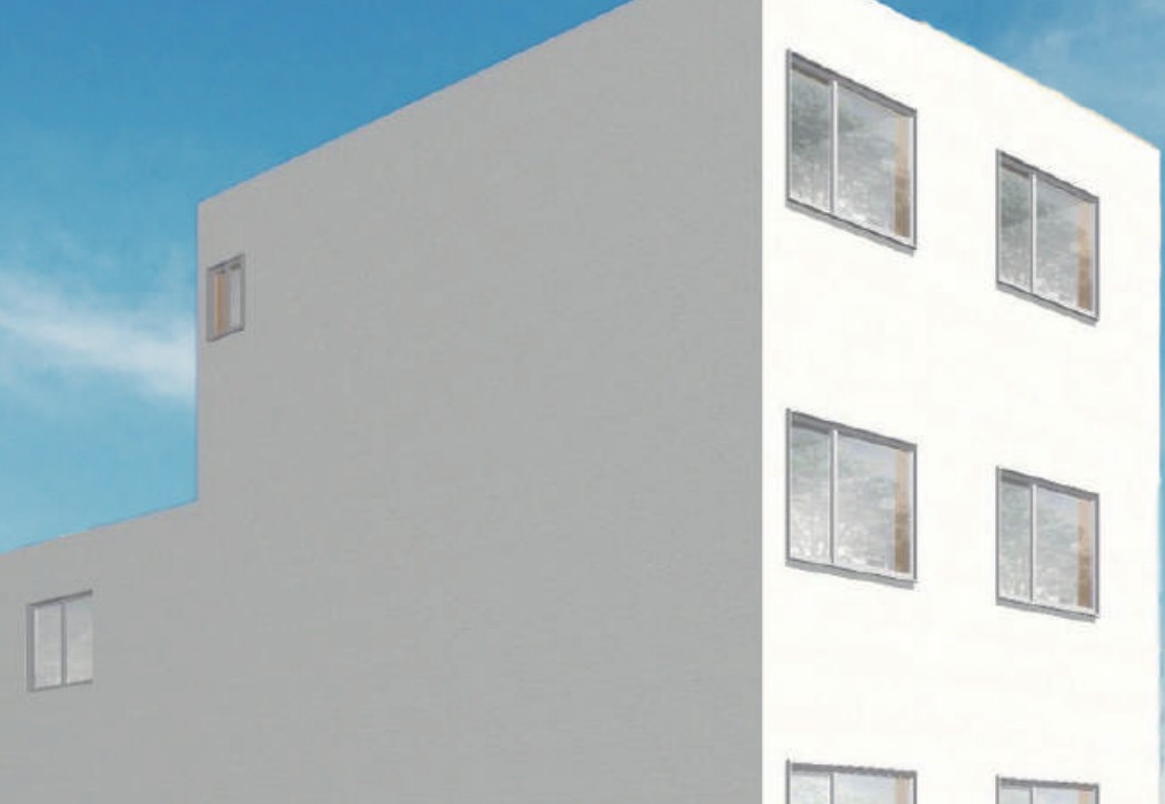 建物外観　外観パースです。