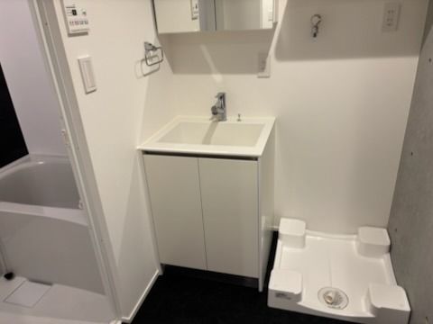 洗面設備　別タイプ部屋　参考写真です