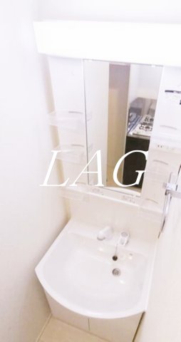 洗面設備　洗面台です。