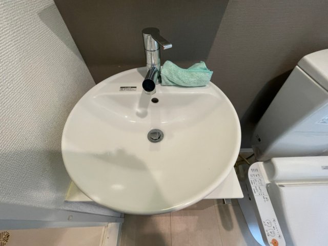 洗面設備　(参考)同マンション反転タイプの間取り部屋写真