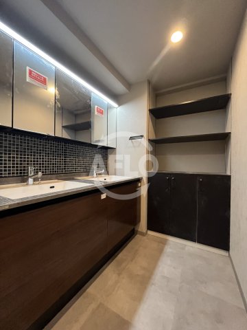 洗面設備　セノアタワー新大阪　洗面台