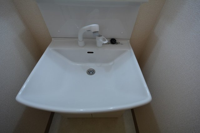洗面設備　洗髪洗面化粧台付き♪