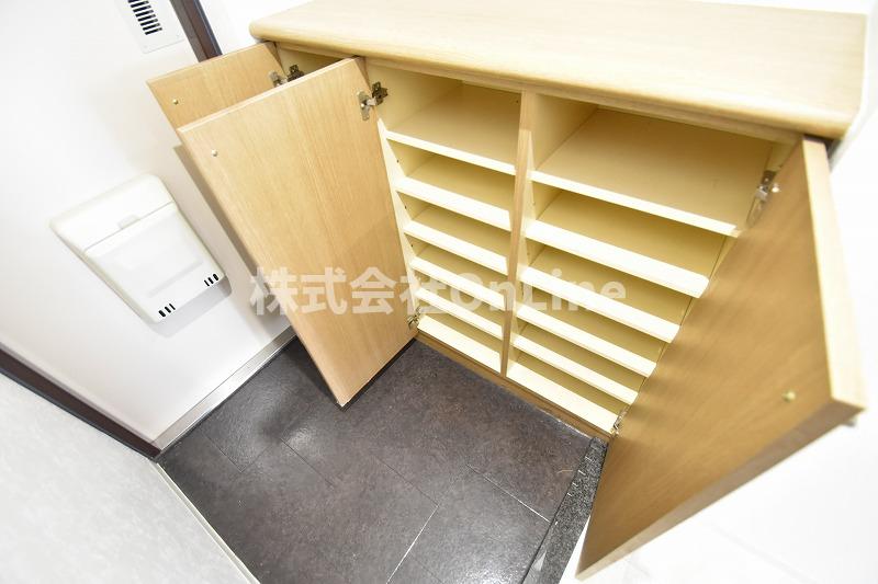 収納　収納のためのスペースです