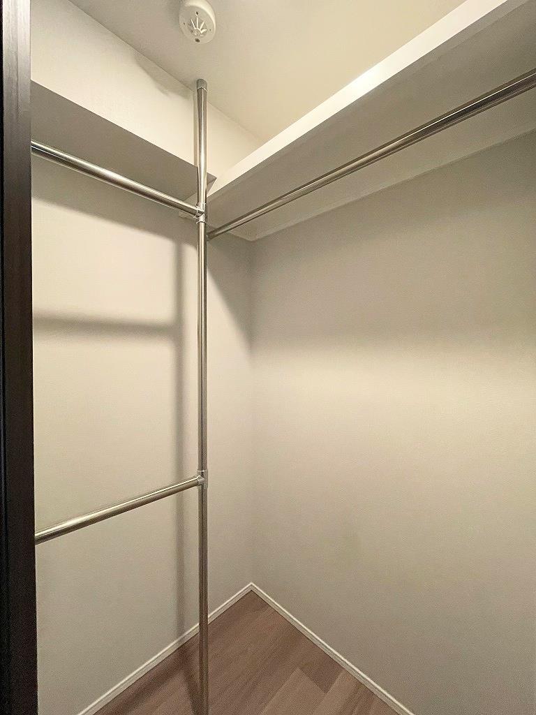 収納　ウォークインクローゼット