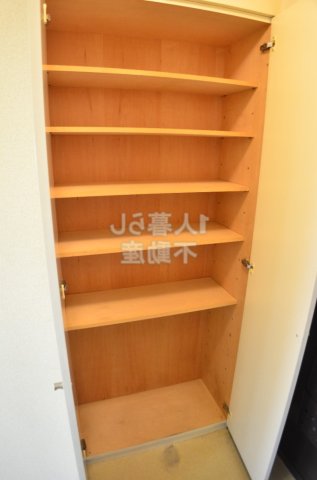 収納　収納のためのスペースです