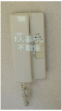 セキュリティ　インターホンです