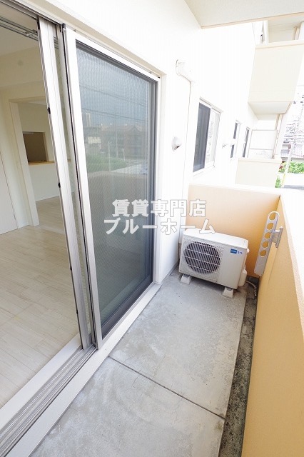 バルコニー　広いバルコニーです！