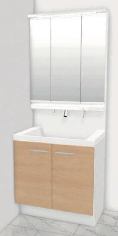 洗面設備　同シリーズ参考写真となります