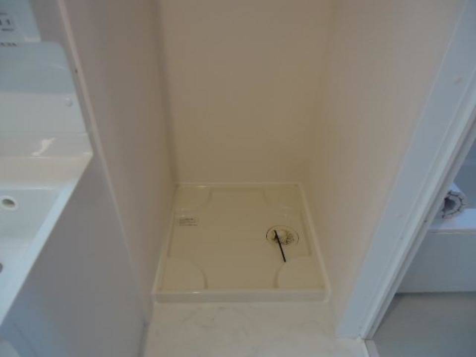 洗面設備　洗濯機置場