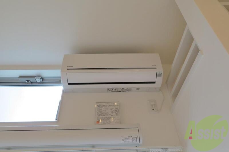 その他設備　エアコンが設置されているので、夏場も安心ですね。