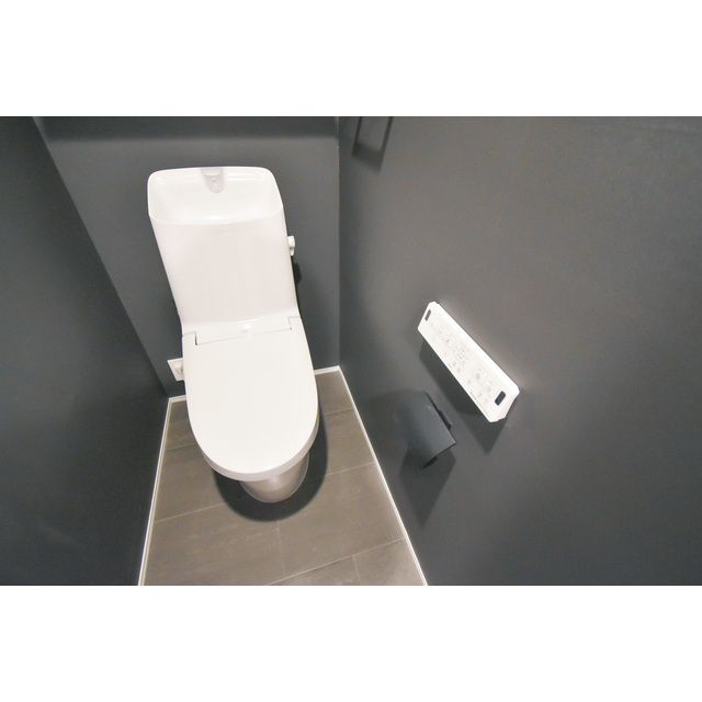 トイレ　ゆったりとした空間のトイレです