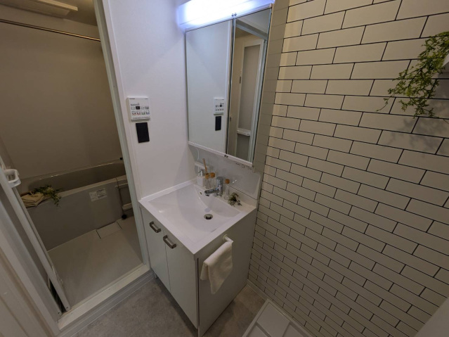 洗面設備　※同建物・別号室の写真です