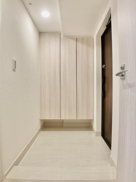 玄関　明るい玄関です