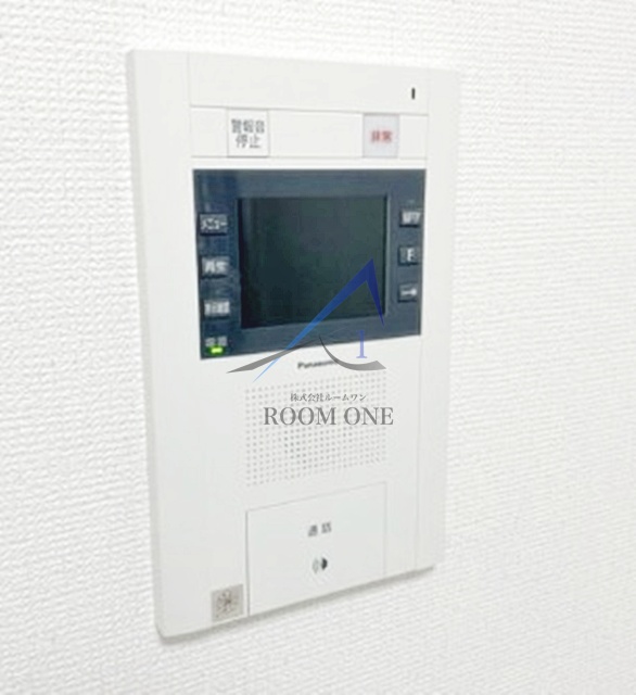 セキュリティ　モニター付インターホンです。