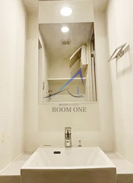 洗面設備　洗面台です。