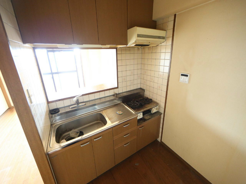 キッチン　カウンターキッチン　2口ガスコンロ設置可