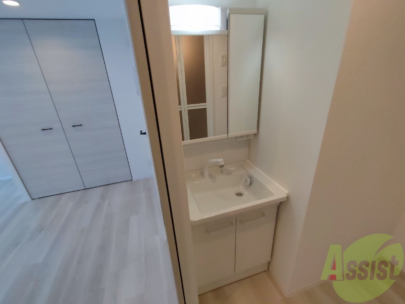 洗面設備　シャンプードレッサーで身支度もラクラクです！