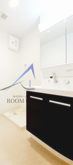 洗面設備　洗面台です。