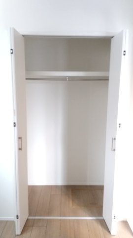 収納　たっぷりとした収納スペースです