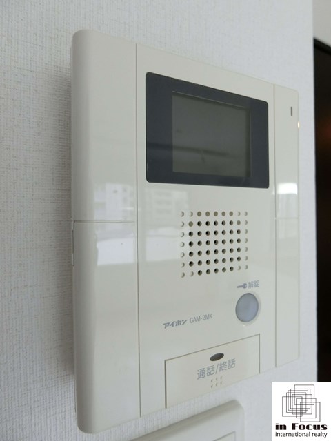 セキュリティ　来客の顔が見える安心のTVモニターホン