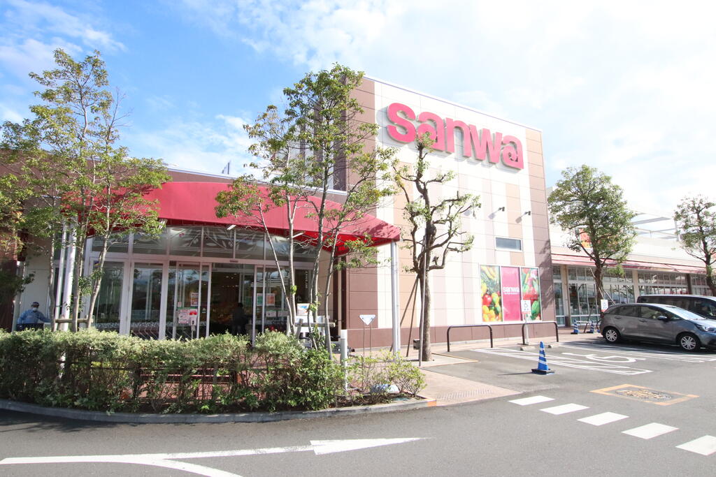 スーパー　sanwaアメリア三和寒川店（スーパー）まで492m