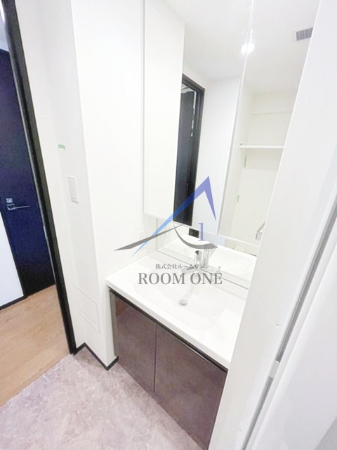 洗面設備　洗面台です。